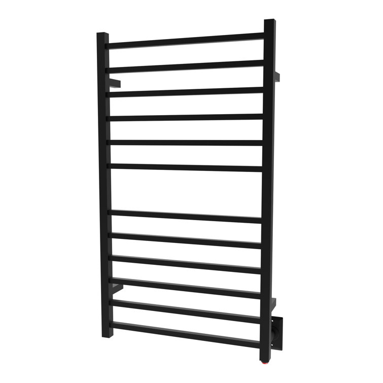 Matte Black Stainless Steel Wall Mounted Towel Warmer