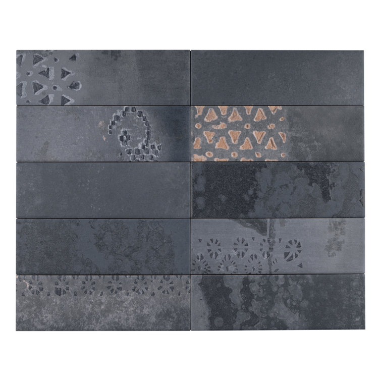 Marine Blue 3" x 8" Matte Porcelain Subway Tile