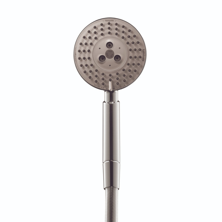 Chrome 4-inch Multi-Function Handheld Shower Head