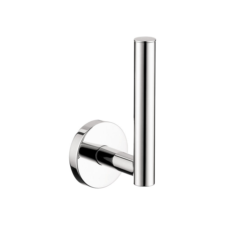 Brushed Nickel Modern Wall Mount Toilet Paper Holder