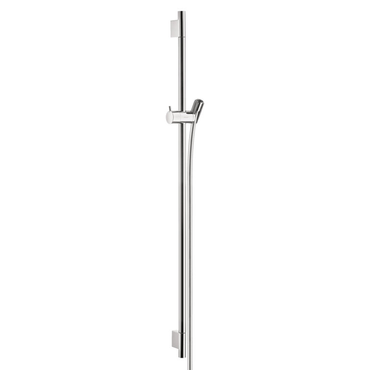 Unica S 36" Chrome Wall Slide Bar