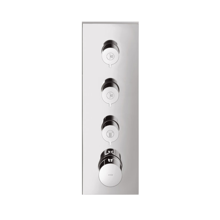 Axor Chrome Wall-Mounted Thermostatic Shower Trim Module