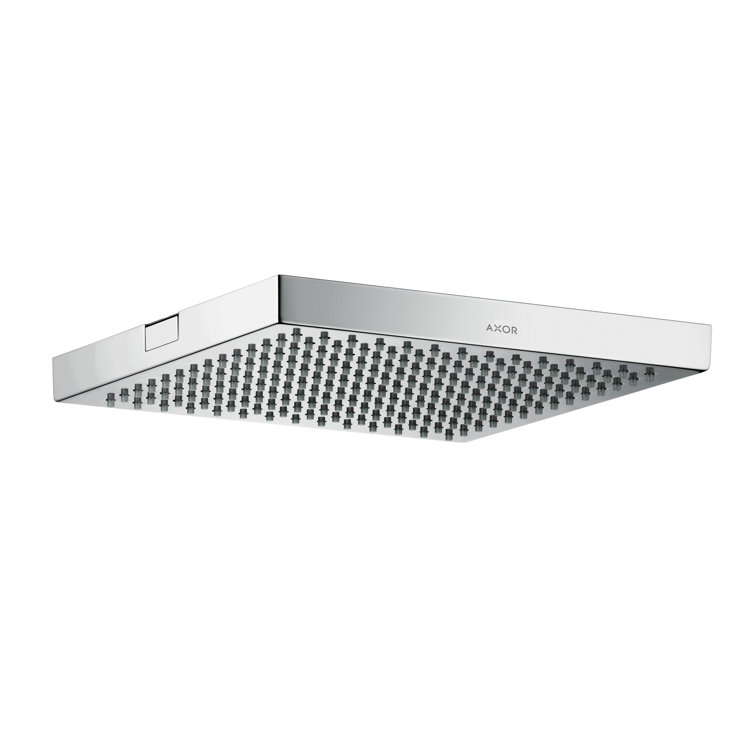 Chrome Square Ceiling Mounted Rain Showerhead