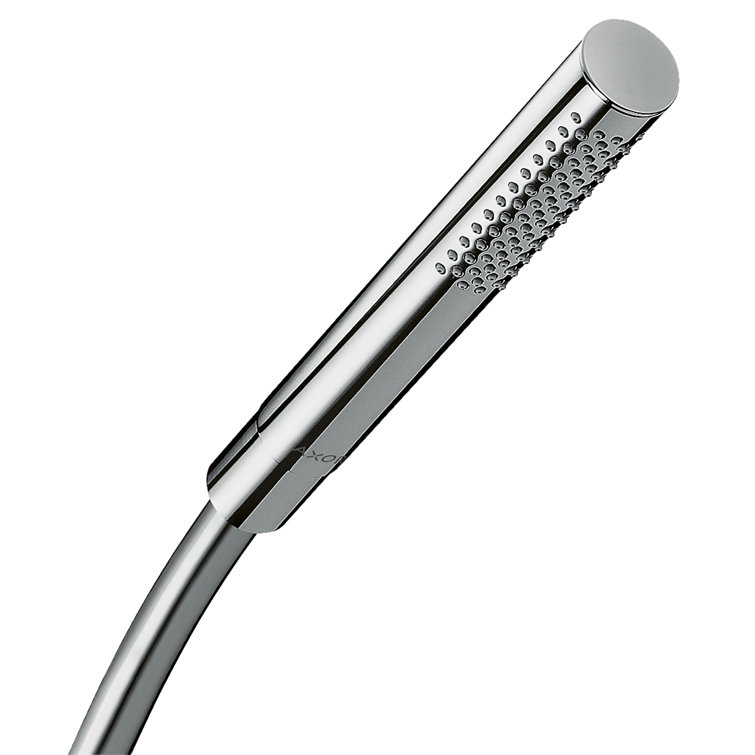 Chrome Modern Handheld Shower Head with Pulse and Rain Settings