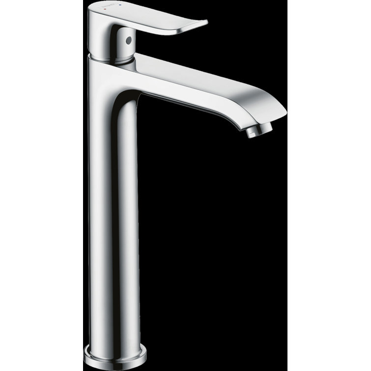 Sleek European Chrome Single Hole Vessel Sink Faucet