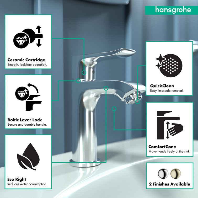 Elegant Modern Brushed Nickel Single Hole Faucet with Eco-Friendly Features