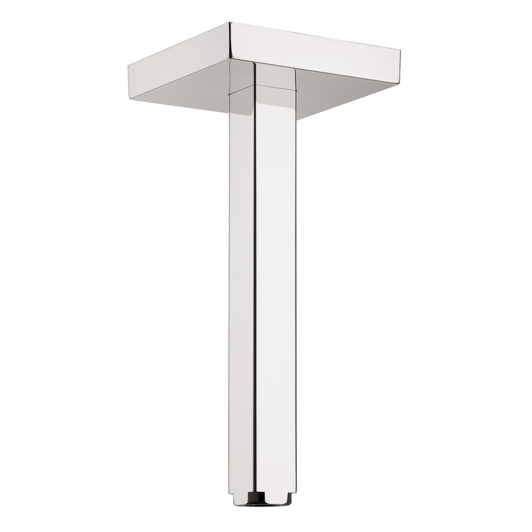 Modern Chrome Ceiling Mount Shower Arm