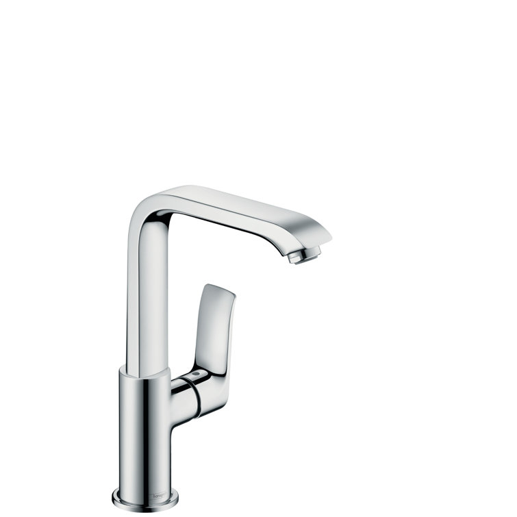 Modern Brushed Nickel Single Hole Vessel Faucet with Eco-Friendly Design