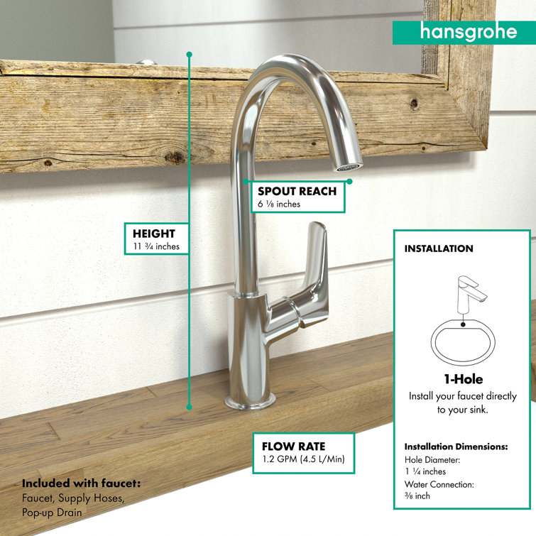 Sleek European Chrome Single-Hole Vessel Faucet with Eco-Friendly Features