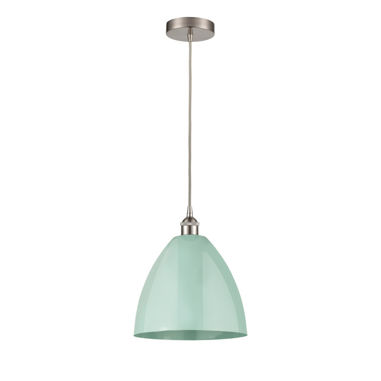 Edison 12.88'' Brushed Satin Nickel Mini Pendant Light