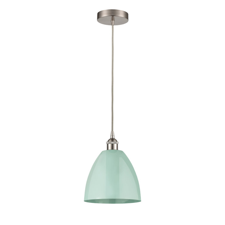 Edison 12.88'' Brushed Satin Nickel Mini Pendant Light