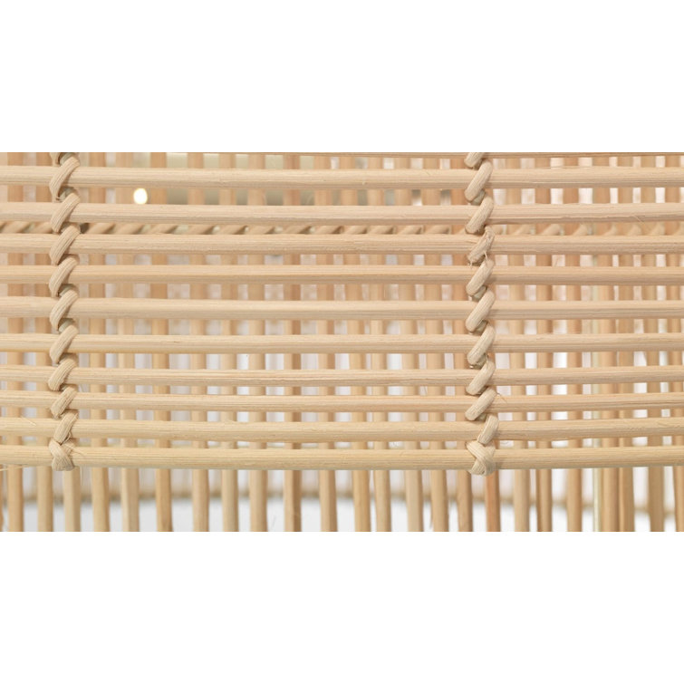 Coastal Breeze Natural Rattan 2-Light Pendant