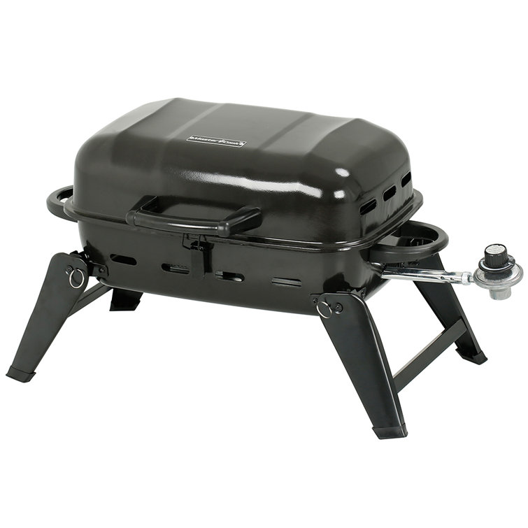 Compact Black Ceramic Portable Propane Gas Grill