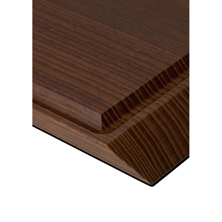Large Dark Brown Thermo Ash Rectangular Cutting Board