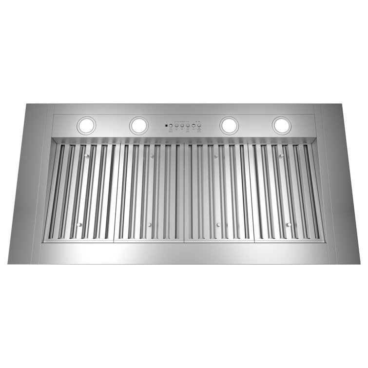 46.5" Stainless Steel Convertible Insert Range Hood with Wi-Fi Control