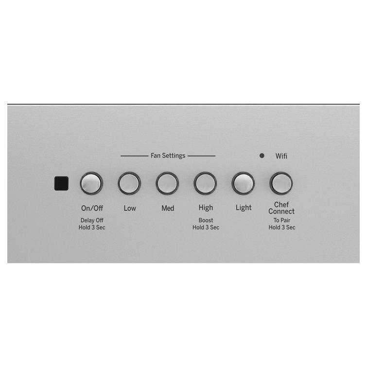 42" Stainless Steel Convertible Insert Range Hood with Wi-Fi Control