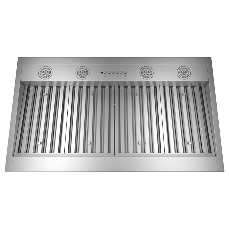 42" Stainless Steel Convertible Insert Range Hood with Wi-Fi Control