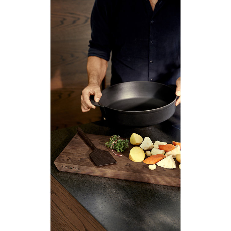 Large Dark Brown Thermo Ash Rectangular Cutting Board