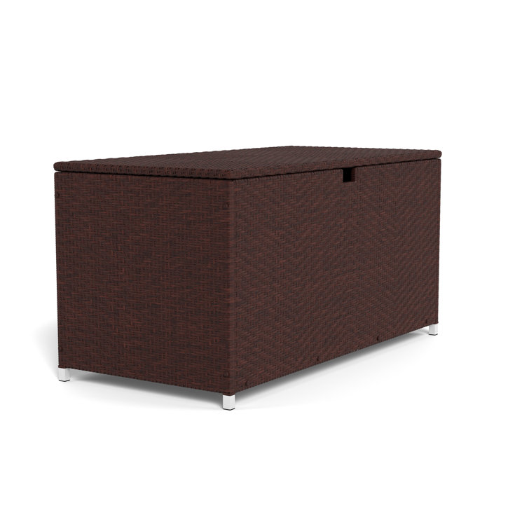 Java Resin Wicker Large Outdoor Storage Deck Box
