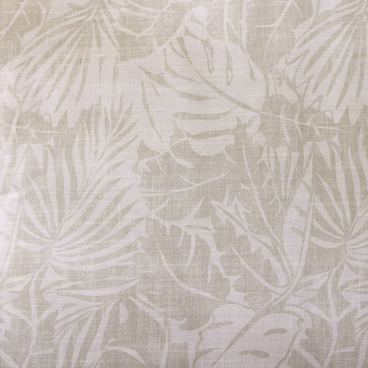 Serene Island King Cotton Bedding Set in White - Reversible 5-Piece