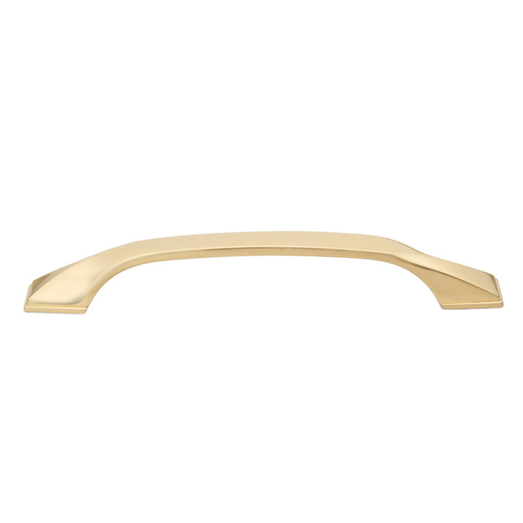 6.5 Inch Gold Modern Twisted Bar Pull