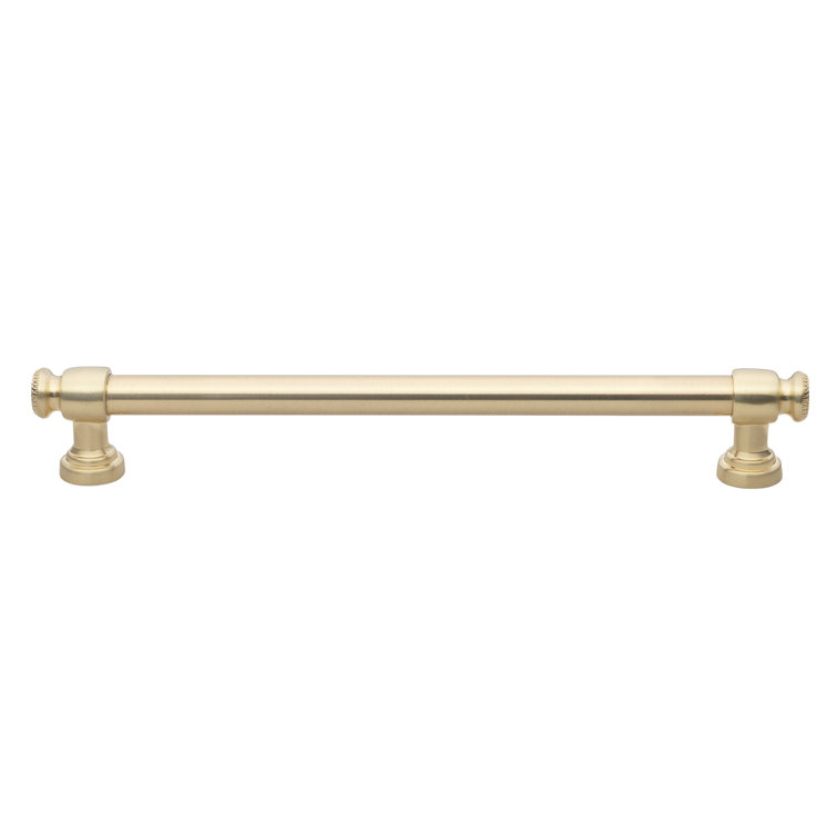 Champagne Gold Modern Steel Bar Pull with Mounting Hardware