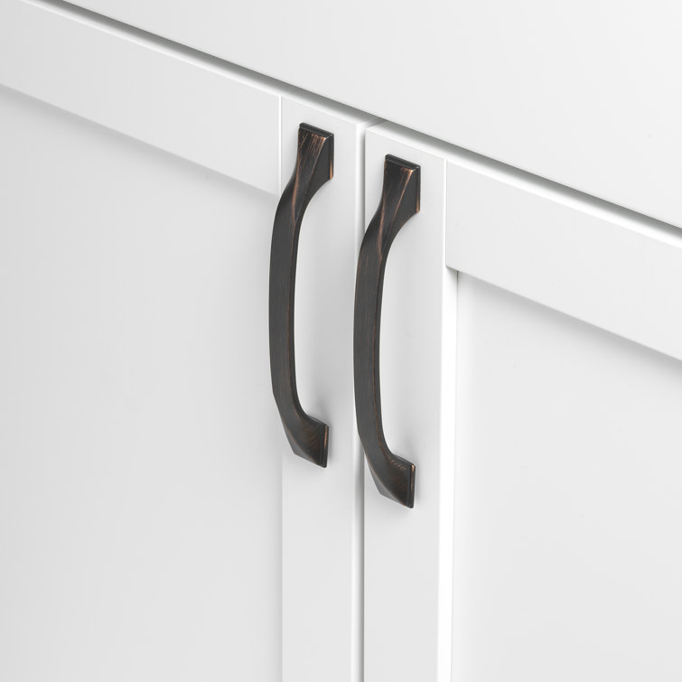 5 in. Oil Rubbed Bronze Twisted Arch Cabinet Pull