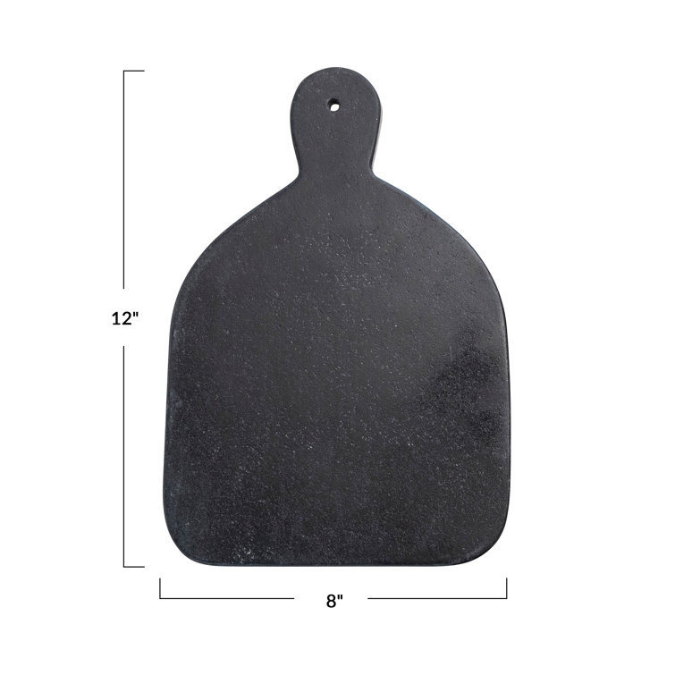 Black Marble Rectangular Cutting Board with Handle