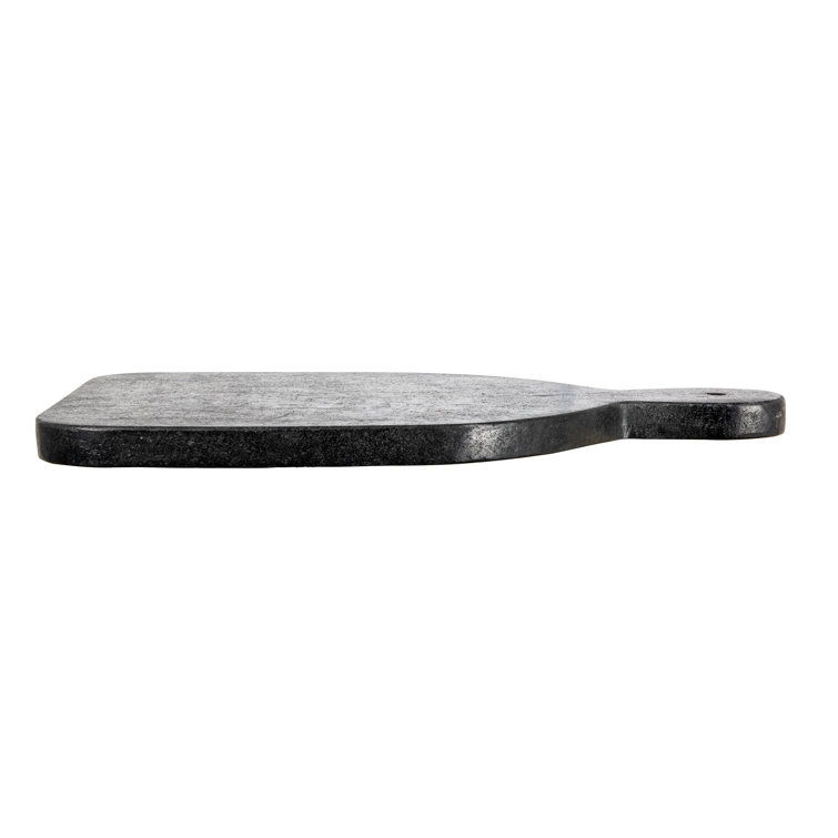 Black Marble Rectangular Cutting Board with Handle
