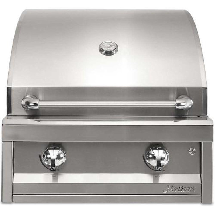 Artisan 26-Inch Stainless Steel Built-In Propane Gas Grill