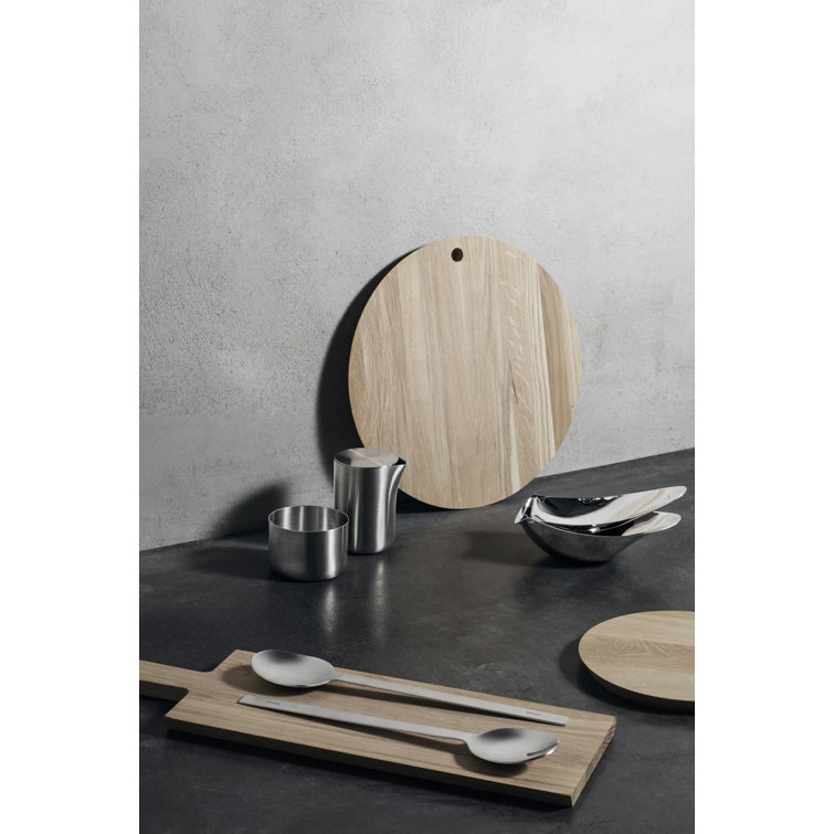 Natural Oak Rectangular Cutting Board with Handle