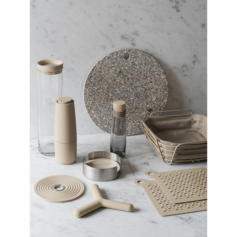 Nomad and Moonbeam Plastic Salt and Pepper Grinder Set