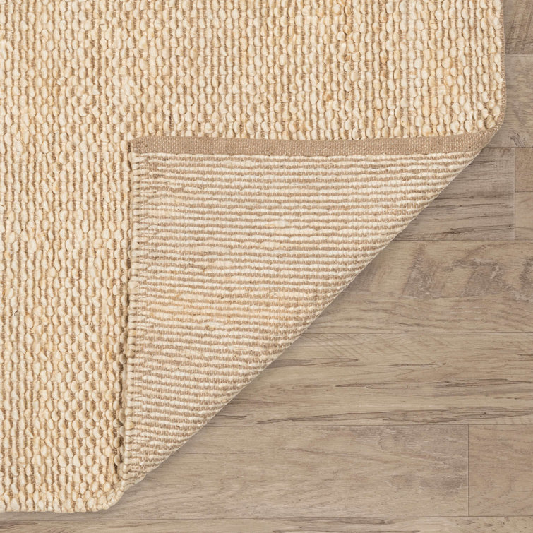 Natural Handwoven Jute 6' x 9' Flatweave Rug