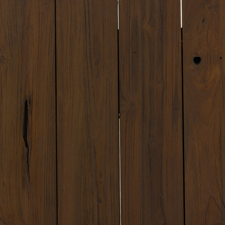 Encino 96" Brown Reclaimed Teak Outdoor Dining Table
