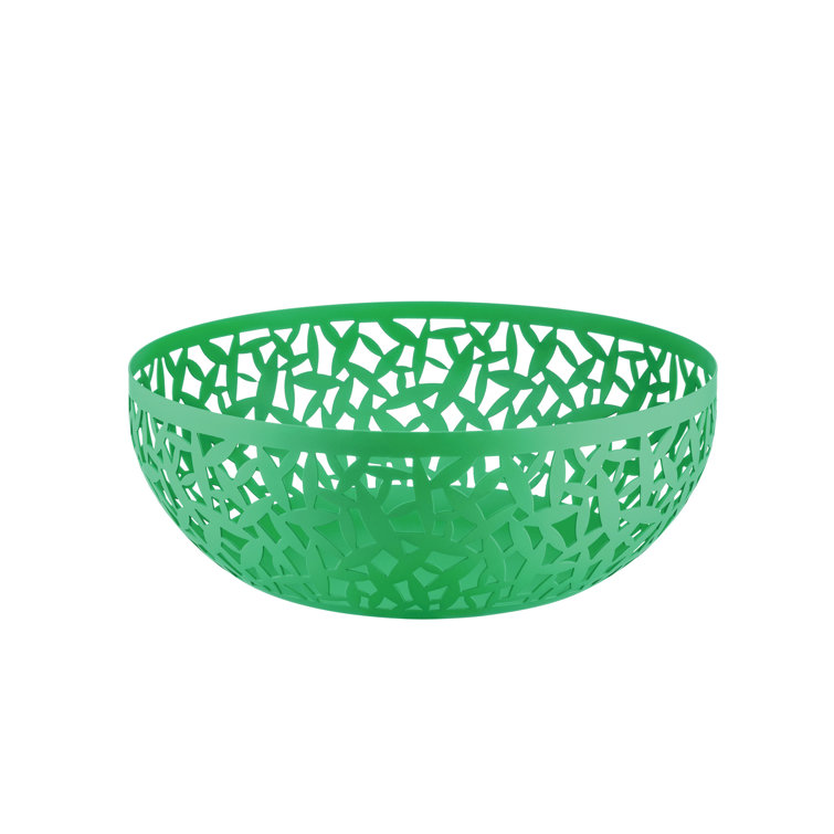Super White 11.5" Stainless Steel Cactus Fruit Bowl