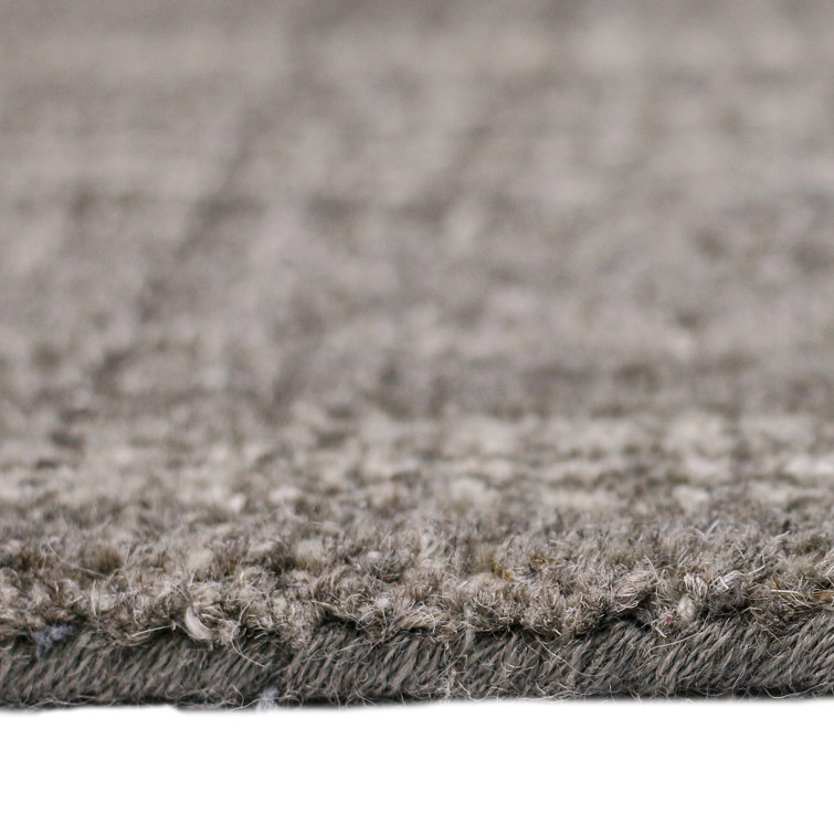 Graphite Hand-Tufted Wool Rectangular Area Rug