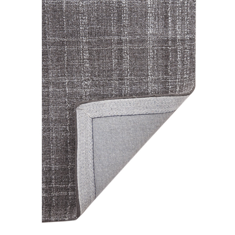 Graphite Hand-Tufted Wool Rectangular Area Rug