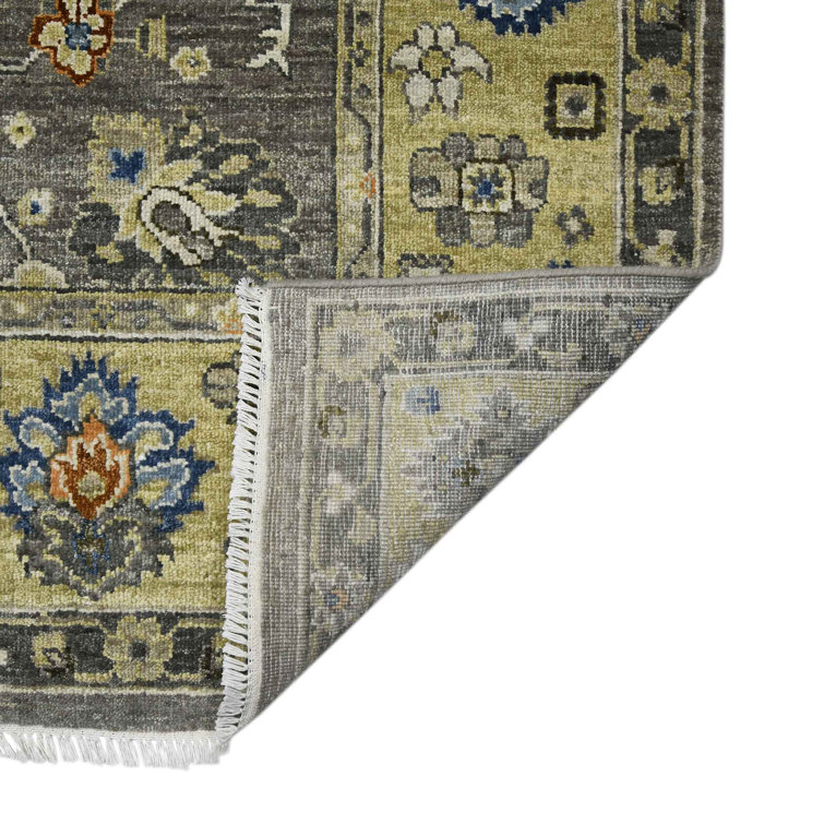Hand-Knotted Classic Blue Wool Area Rug 2' x 3'