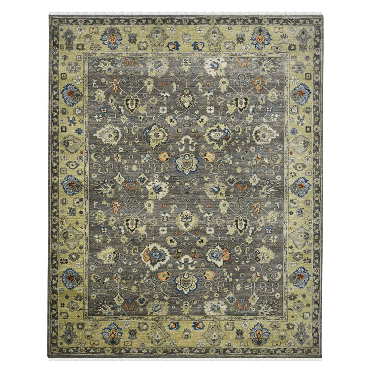Hand-Knotted Classic Blue Wool Area Rug 2' x 3'