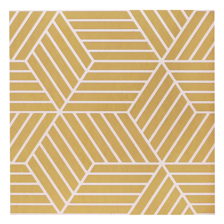 Latte Pattern Self-Adhesive 12-Inch Vinyl Floor Tiles