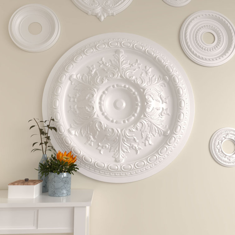 Oslo Primed Urethane 38" Ceiling Medallion