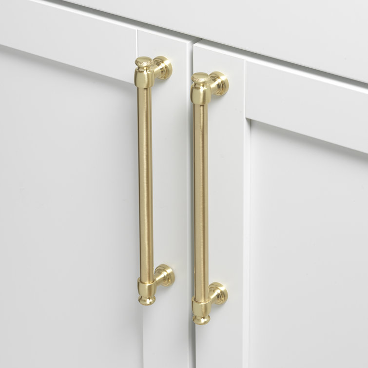 Modern Satin Nickel 7-5/8" Center to Center Bar Pull