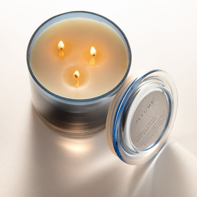 Blue Glass Citrus Crush Scented Candle