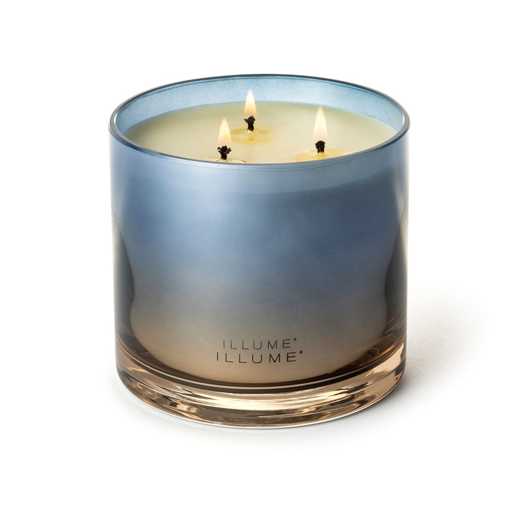 Blue Glass Citrus Crush Scented Candle