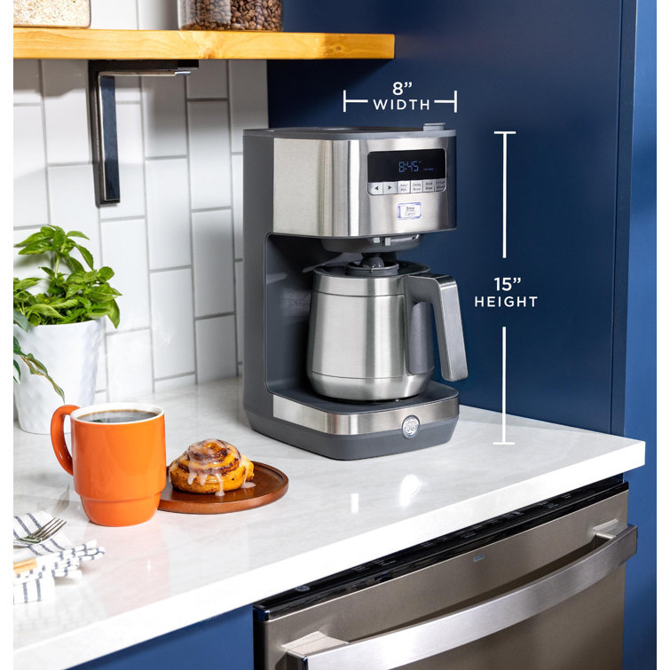 Stainless Steel 10-Cup Drip Coffee Maker with Thermal Carafe