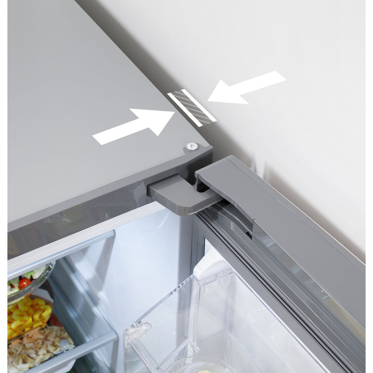 Stainless Steel 17.7 cu. ft. Bottom Freezer Smart Refrigerator