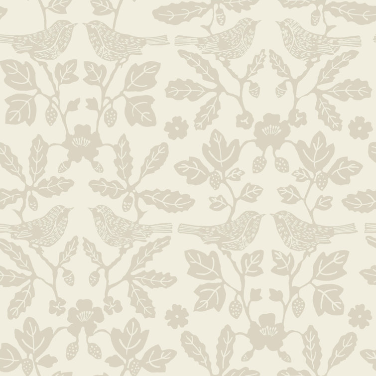 Wicker Beige Vinyl Peel and Stick Wallpaper