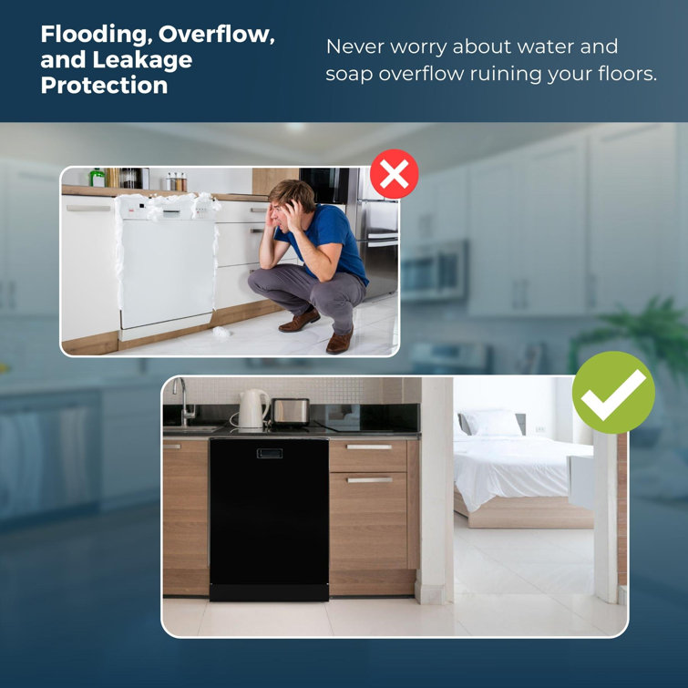 Black 24-Inch Energy Star Top Control Dishwasher