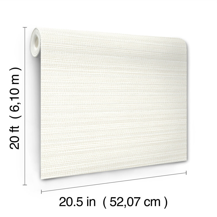 Sand and Fog Tick Mark Texture Peel and Stick Wallpaper