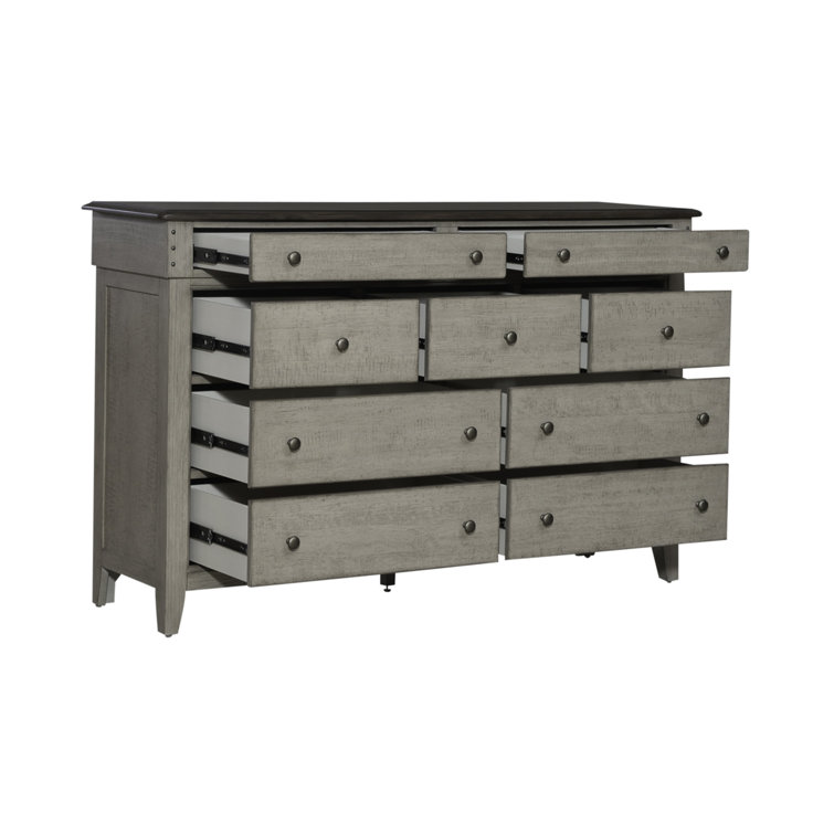Dusty Taupe and Weathered Linen 4-Piece Queen Bedroom Set
